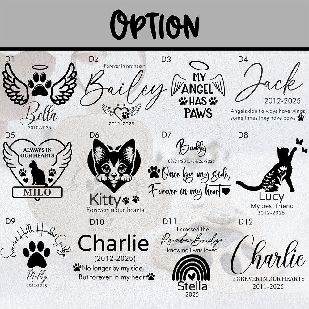 Personalized Sympathy Gift Pet Fur Hair Keepsake Leather Paw Keychain LM32 897371