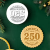 America 250 Years Anniversary - In God We Trust Cookie Stamp HA75 920416