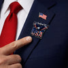 Faith, Family & Freedom America 250 Years Patriot Eagle Acrylic Pin LM32 899525