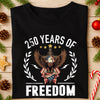 America 250 of Freedom With Eagle Dark Shirt For Family Gift LM32 895139