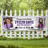 Custom Photo Class of 2026 Then And Now Personalized Banner Graduation Party Gift HA75 920622