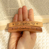 Custom Name Engraved Book Page Holder - Personalized Christmas Bookish Gifts For Book Lovers, Bookworms, Readers CH07 899516