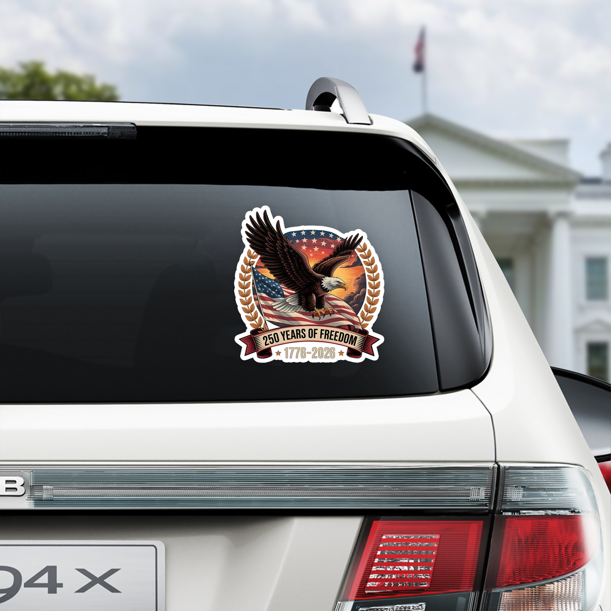 250 Years Of Freedom Car Window Decal Sticker TH10 896353