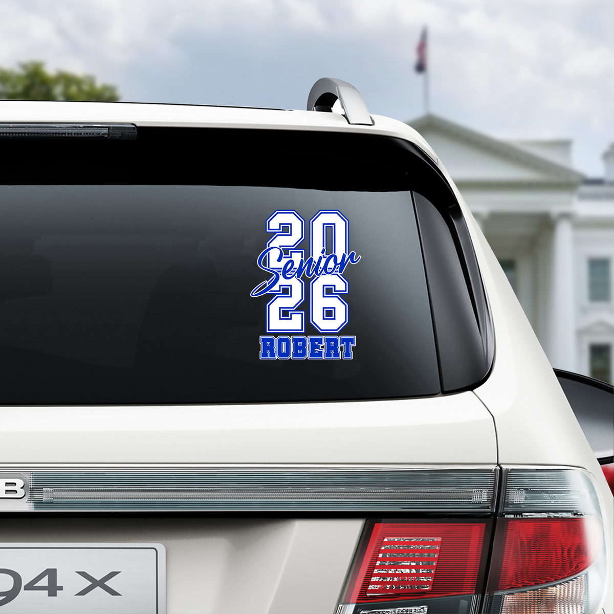 Custom Name Graduation Celebration 2026 Car Window Decal Sticker TH10 898495