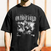Custom Photo My Heart Is On That Field Retro Vintage Portrait Comfort Shirt CH07 910388