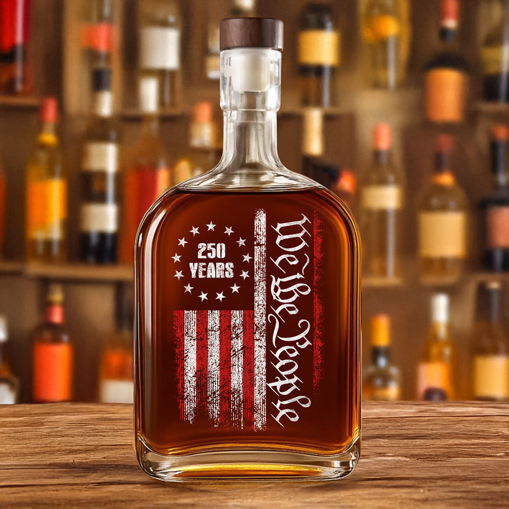 250 Years America Independence We The People US Whiskey Bottle HA75 897396