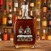 Custom Photo Whiskey Bottle Christmas Gifts For Duck Hunting HA75 898370