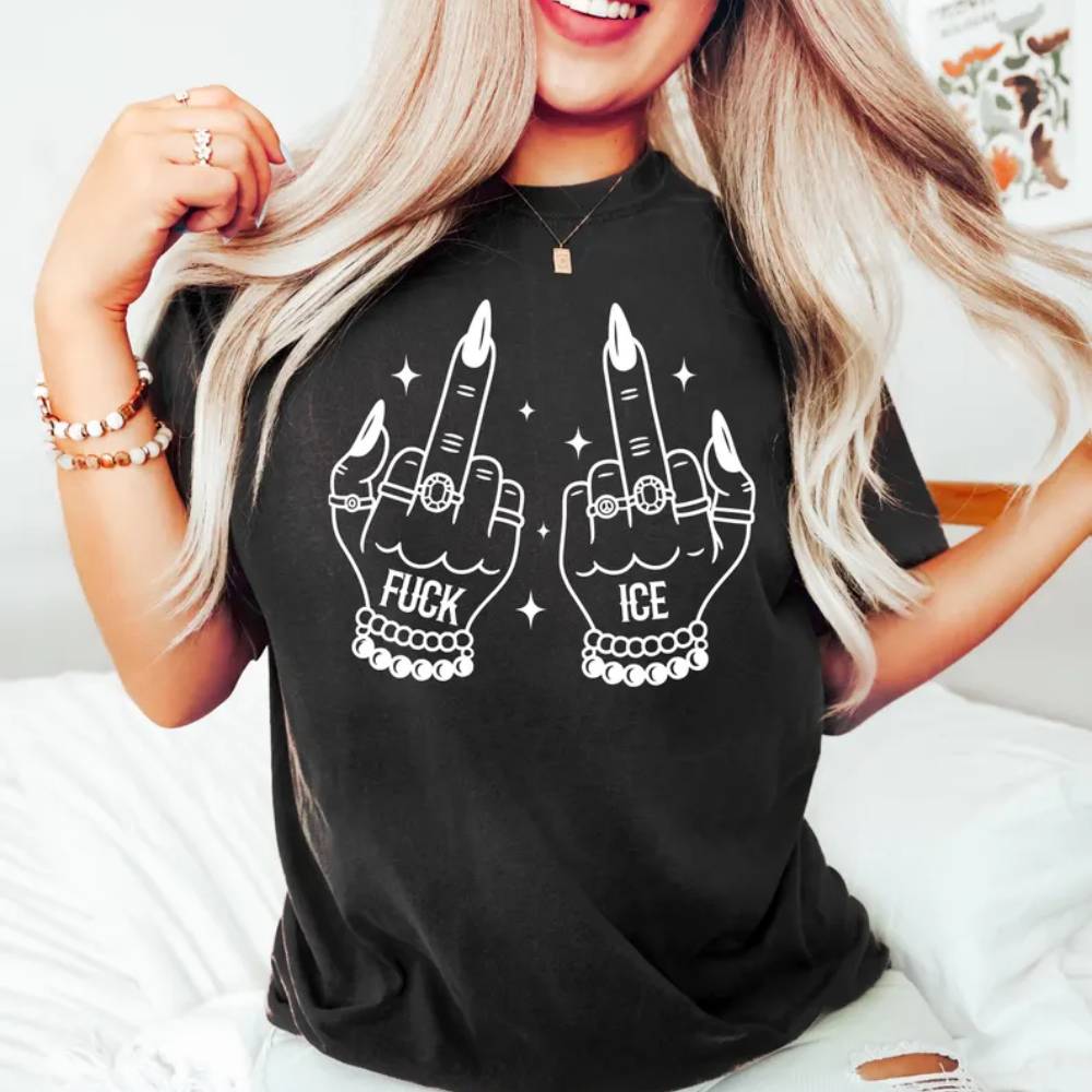 F*ck Ice Abolish ICE Chinga La Migra Shirt HO82 901326