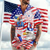 America Flag Eagle Patriotic Hawaii Shirt HA75 921004
