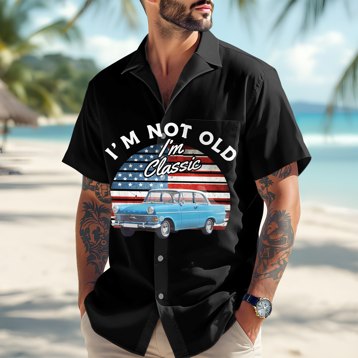 Custom Photo I'm Not Old I'm Classic TH10 892963