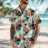 Custom Dog Photo Tropical Summer Hawaii Shirt - Gift for Dog Lovers HO82 902400