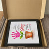Personalized You Make My Heart Grow Handprint Flower Keepsake Picture Frame HO82 901592