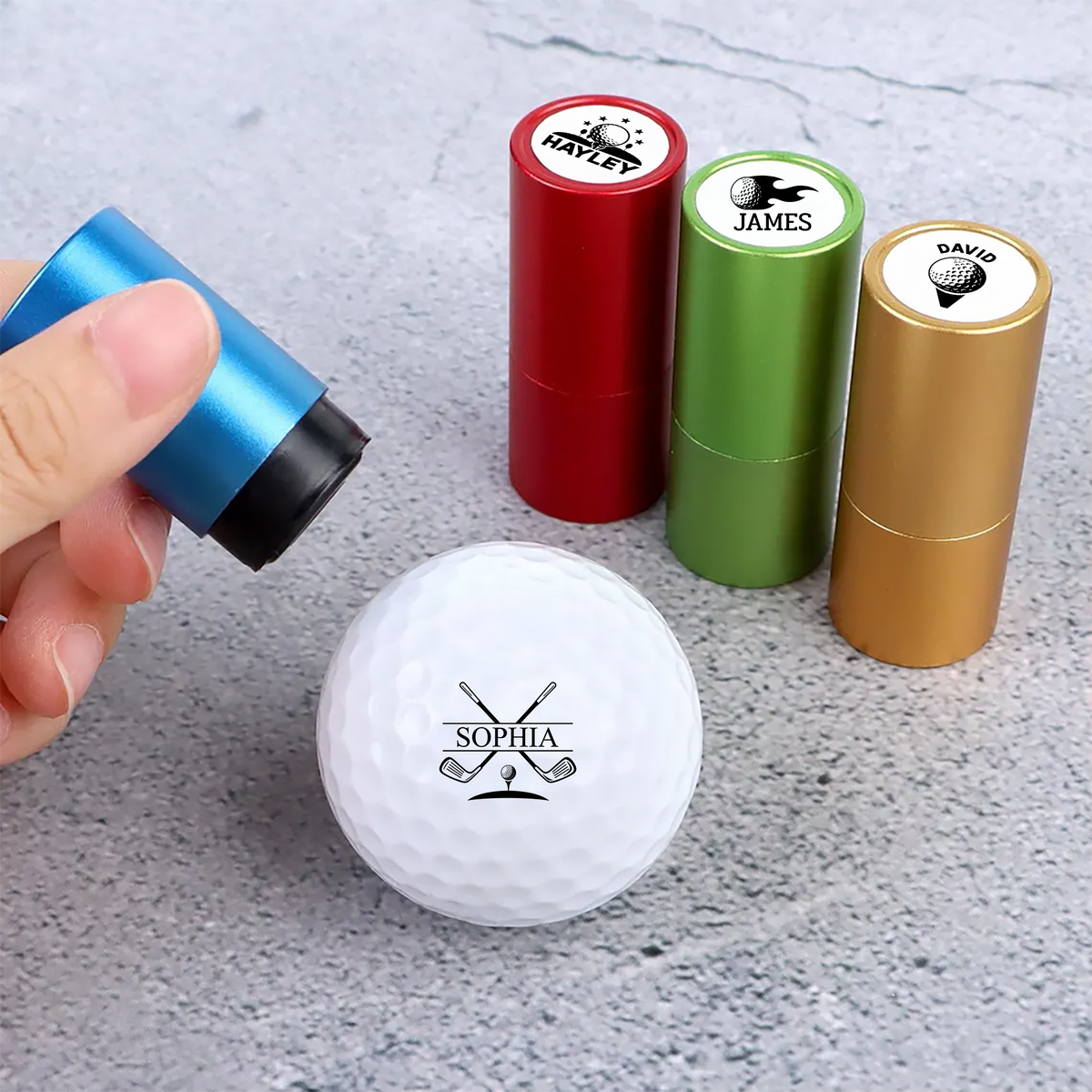 Custom Name Golf Ball Stamp Gift For Golfer Lovers CH07 895518