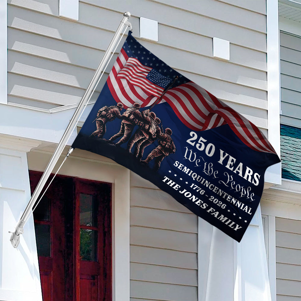 American Flag 250 Years Anniversary United States Semiquincentennial Double-Sided Flag HA75 897966