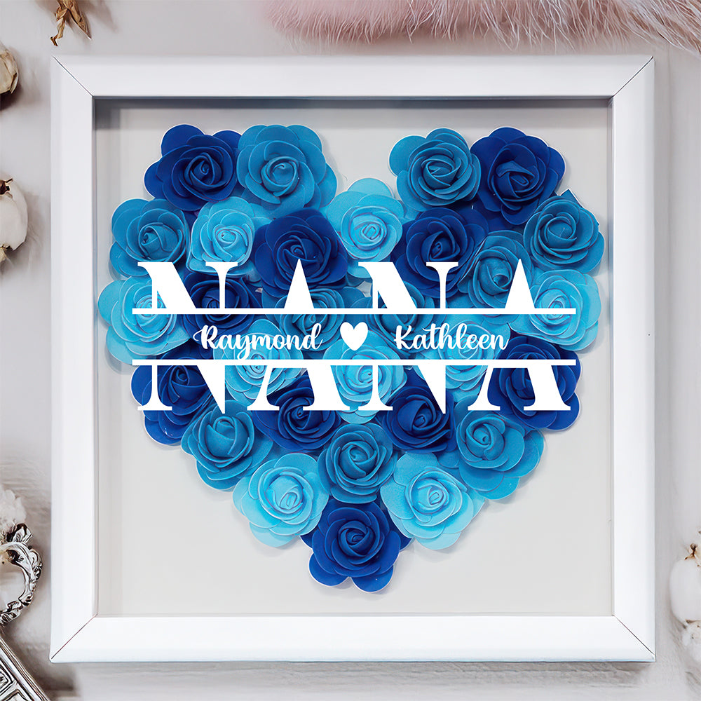 Personalized Mommy Flower Shadow Box For Mother's Day LM32 893279