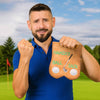 Personalised Funny Flannel Golf Ball Bag Sack with Custom Name Funny Golf Gift for Golf Lovers Men Father Husband HO82 900630