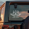 Personalized In Loving Memory of Loved One Car Window Decal Sticker Memorial Gift CH07 910214