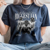 I'll Always Be Your Biggest Fan Retro Bootleg Comfort Color Shirt For Football Players, Football Mom Dad CH07 899452
