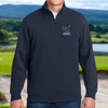 Custom Golf Player Name Embroidered Golf Quarter Zip Sweater For Golf Coach, Golf Team, Golfers CH07 910008
