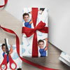 Custom Funny Golfer Photo Wrapping Paper Unique Gift LM32 893833