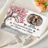 Custom Photo You Left Paw Prints On My Heart Building Block - Personalized Pet Memorial Gift CH07 911646