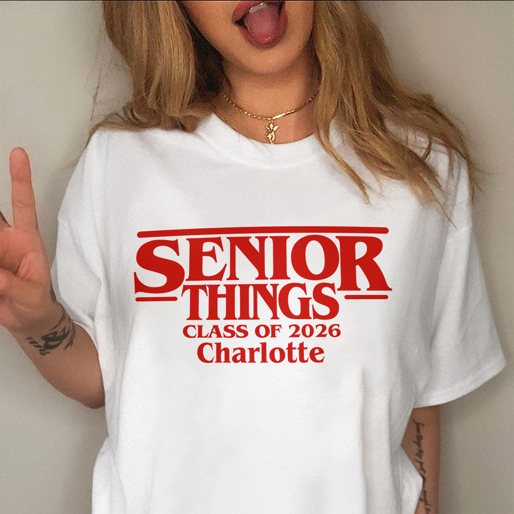 Custom Name Senior Things Class Of 2026 Shirt TH10 898519