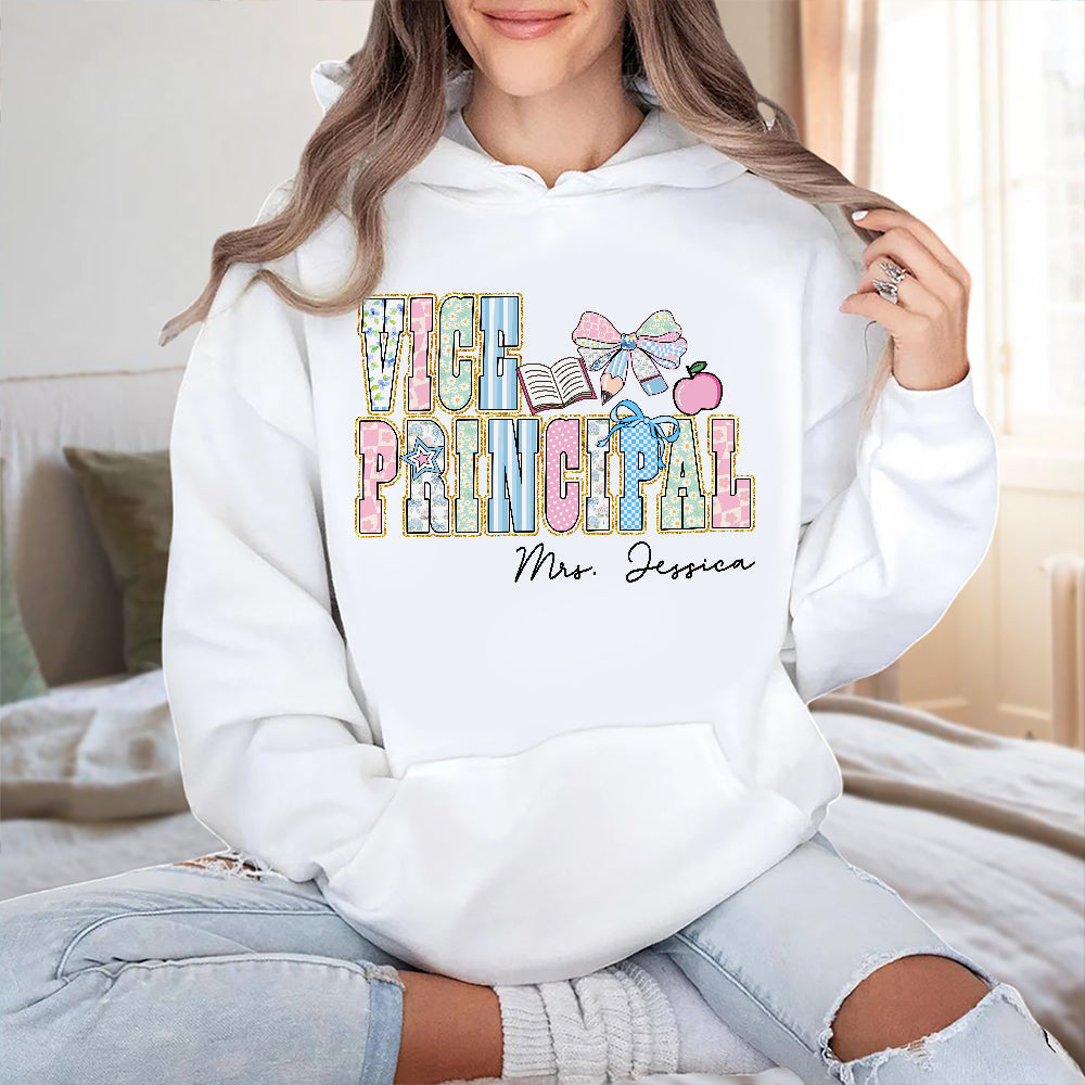 Personalized Gift For Teacher Name School Occupation Bright Shirt LM32 893769