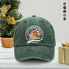 Custom Photo Human Belongs To Dog Cat  Pet Washed Denim Baseball Cap HA75 892934