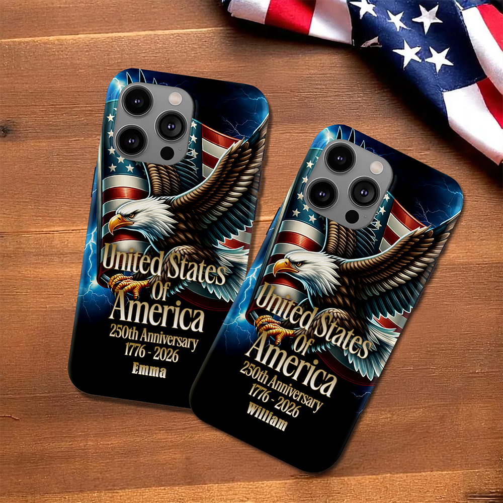 Personalized USA 250th Anniversary Phone Case TH10 898615