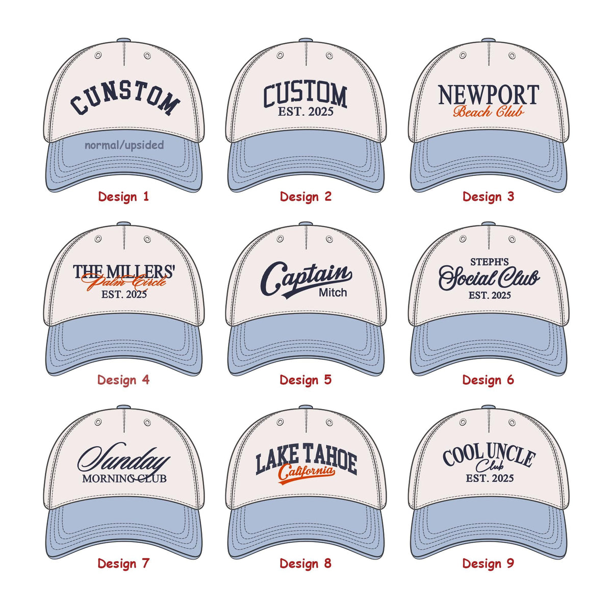 Custom Embroidered Trucker Hat, 90s Vintage Style Gift For Family, Golf Lovers LM32 899971