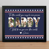 Custom Photo Happy Father's Day Picture Frame HA75 920256
