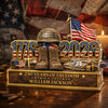 Personalized 250 Years Of Freedom 1776–2026 Acrylic Block Plaque - Veteran Gift, Patriotic Military Memorial Decor HO82 901854