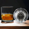 Congrats On Being My Brother You Lucky - Personalized Engraved Whiskey Glass CH07 896396