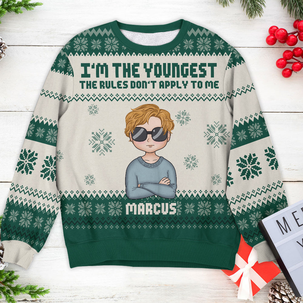 Family Rules AOP Ugly Sweater For Christmas Personalized Gift TH10 891681