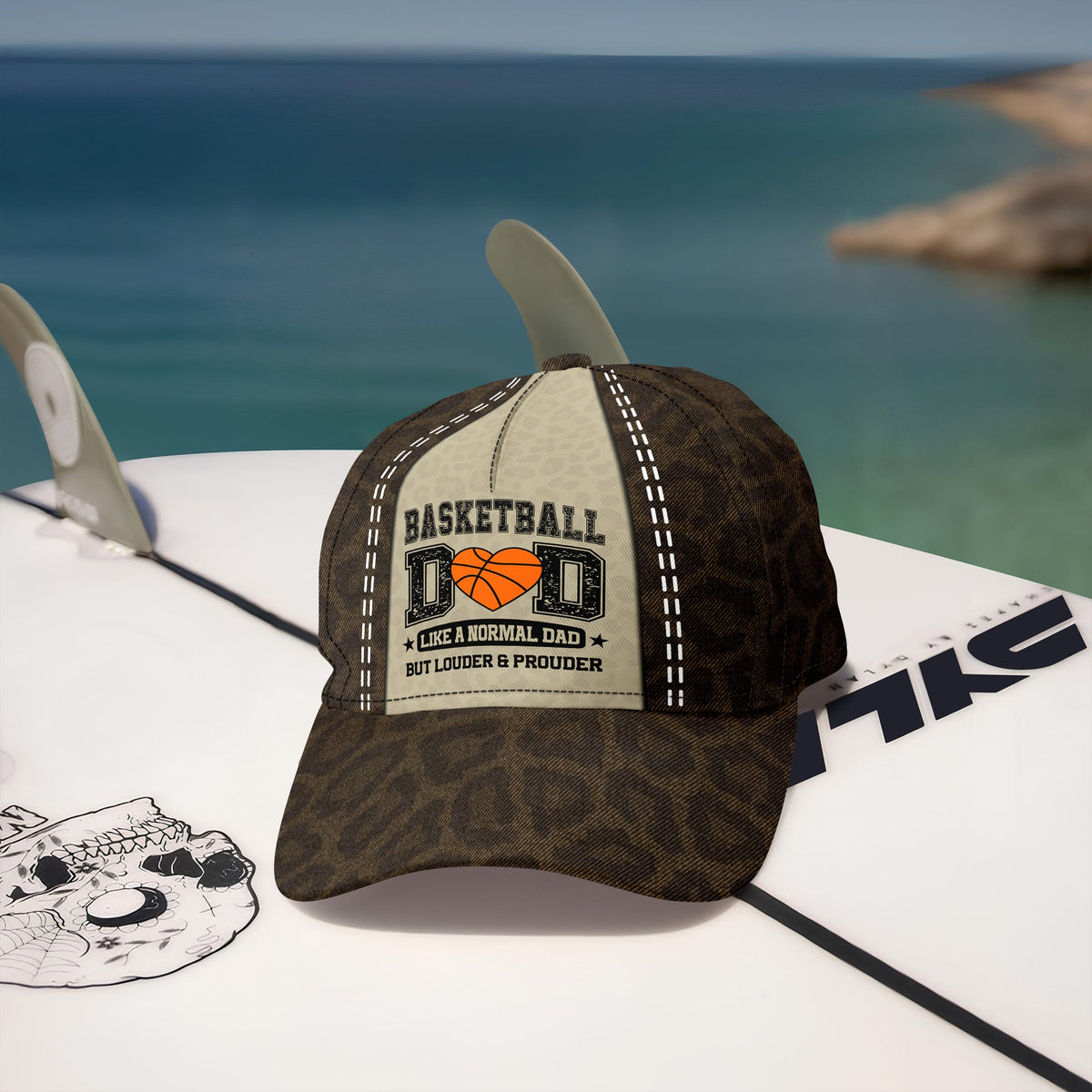 Personalized Sports Mom, Dad - Like A Normal But Louder & Prouder AOP Cap LM32 899239