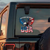 Faith, Family & Freedom America 250 Years Anniversary Eagle USA Flag Car Window Decal Sticker CH07 899802