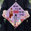 I Did My Best And God Did The Rest Personalized Class of 2026 Graduation Cap Topper Decoration CH07 910894