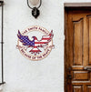 Custom Family Name Home Of The Free America 250 Metal Sign TH10 898909