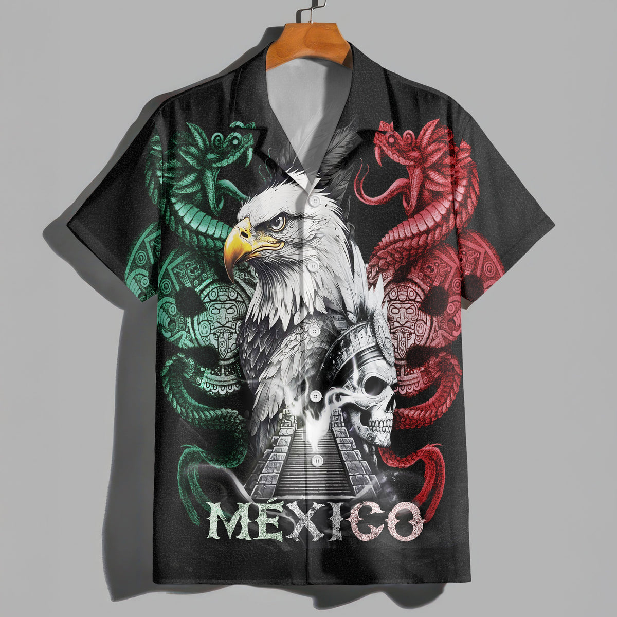 Mexico Eagle Hawaii Shirt N369 895021