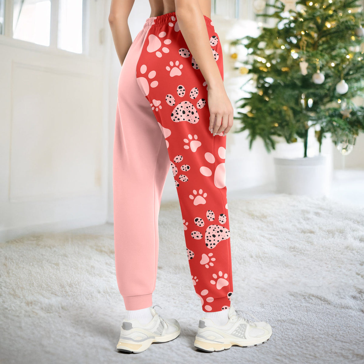 Custom Photo This Human Belongs To Dogs Sweatpants For Dog Lover HA75 897886