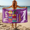 Personalized Name Matching Cousin Crew Family Trip Beach Towels LM32 893447