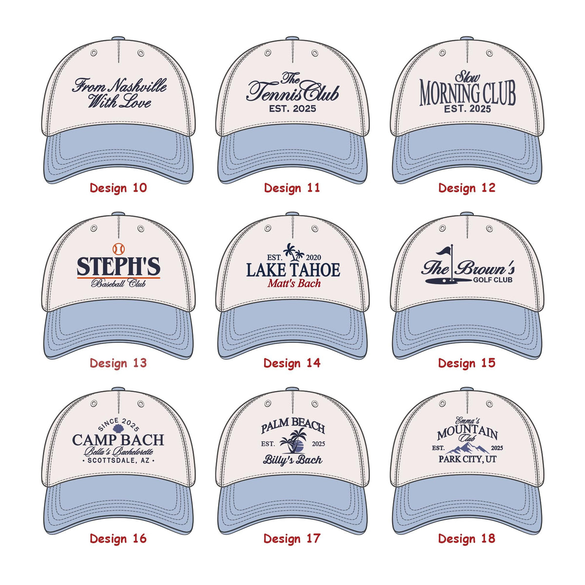Custom Embroidered Trucker Hat, 90s Vintage Style Gift For Family, Golf Lovers LM32 899971