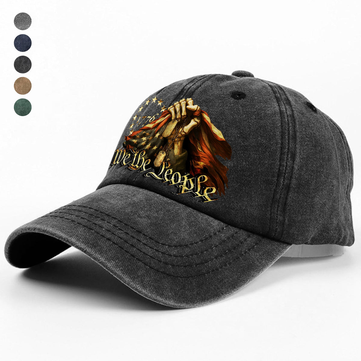 We The People Washed Denim Baseball Cap HO82 N369 894944