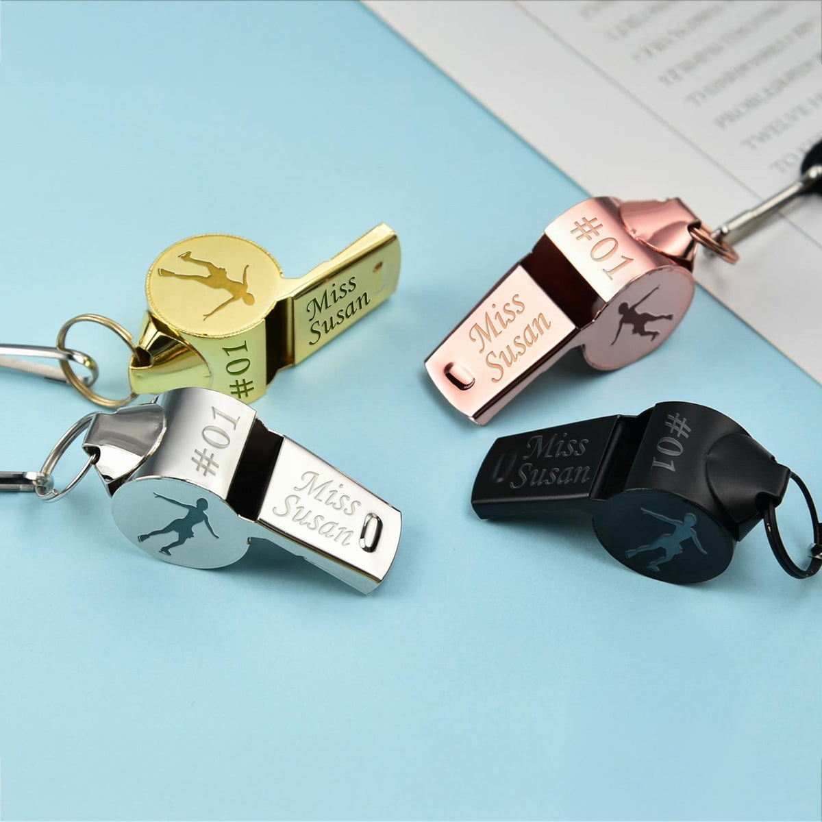 Personalized Miss Name Teacher Coach Whistle - Teacher Gifts, Graduation Gift LM32 897885