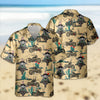 Custom Photo Motorcycle Familly Hawaii Shirt Gift for Dad, Boyfriend, Husband HO82 893752