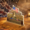 Personalized 250 Years Of Freedom 1776–2026 Acrylic Block Plaque - Veteran Gift, Patriotic Military Memorial Decor HO82 901900