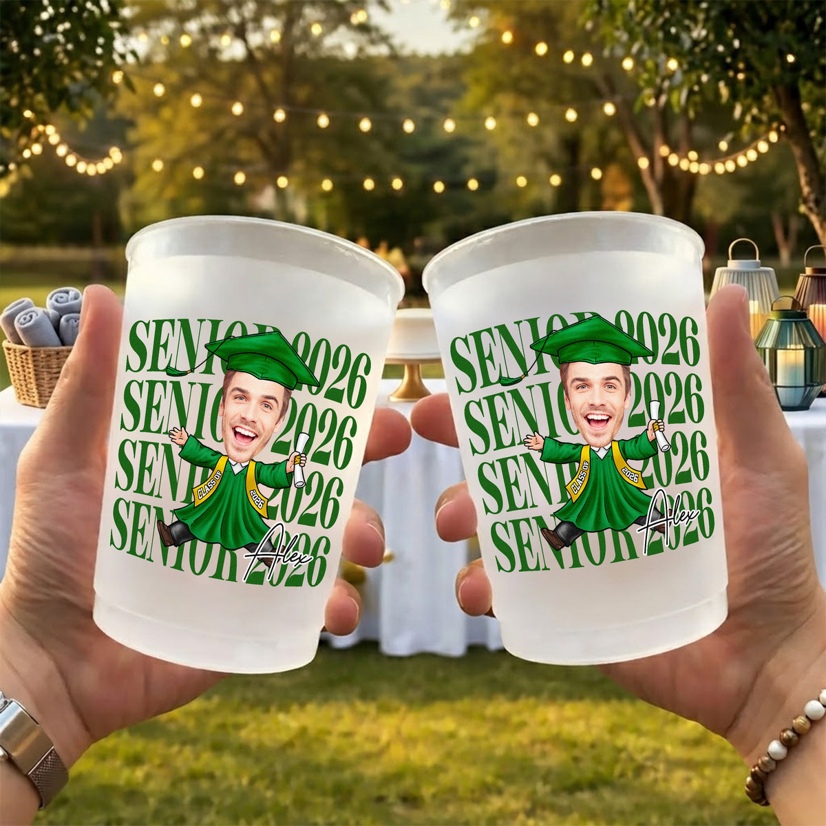 Custom Senior 2026 Photo Graduation Cups Graduation Gift HA75 921212