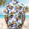 Custom Dog Photo Tropical Summer Hawaii Shirt - Gift for Dog Lovers HO82 902400