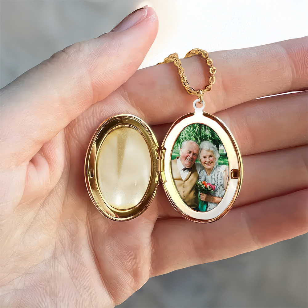 Custom Photo I'm Always With You Locket Necklace Memorial Gift HA75 892172