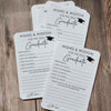 Set of 12 Graduation Wishes Cards - Advice Cards for Graduation Party - Graduation gift LM32 899753
